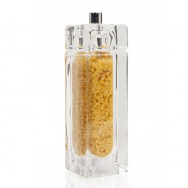 Salt with Saffron and Orange, square grinder 80g