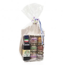 Sei Sapori in Vasetti da 25g + Braciolio 100ml con Tagliere