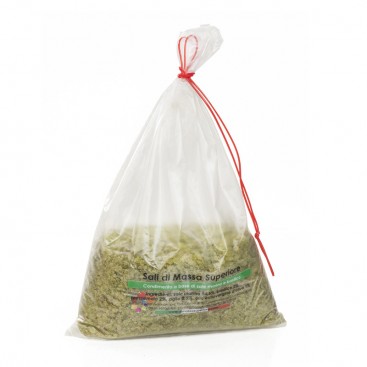 Sale Basilico e Aglio busta 250 g Sale Basilico e Aglio busta 250 g