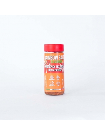 Rainbow salt - Paprika Cipolla Peperoni - Hot Spicy Tex-Mex 200g